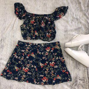 floral 2 piece set